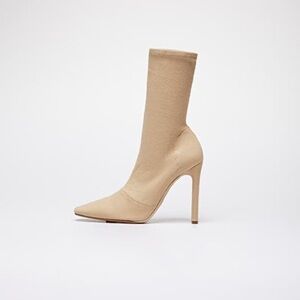 YEEZY Season 7 / stretch canvas sock ankle boot military light 36